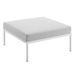Harmony 10-Piece  Sunbrella® Basket Weave Outdoor Patio Aluminum Sectional Sofa Set - Tan Gray - MOD12279