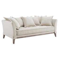 Rowan Fabric Sofa - Beige 
