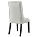 Baron Performance Velvet Dining Chairs - Set of 2 - Light Gray - MOD12463
