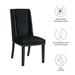 Baron Performance Velvet Dining Chairs - Set of 2 - Black - MOD12510