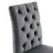 Duchess Performance Velvet Dining Chairs - Set of 2 - Gray - MOD12522