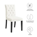 Duchess Performance Velvet Dining Chairs - Set of 2 - White - MOD12523