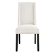 Baron Performance Velvet Dining Chairs - Set of 2 - White - MOD12534