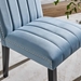 Catalyst Performance Velvet Dining Side Chairs - Set of 2 - Light Blue - MOD12603