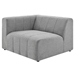 Bartlett Upholstered Fabric Left-Arm Chair - Light Gray - MOD12640