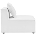 Saybrook Outdoor Patio Upholstered 5-Piece Sectional Sofa - White - Style B - MOD12651