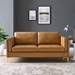 Kaiya Vegan Leather Sofa - Tan - MOD12707