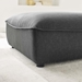 Comprise Sectional Sofa Ottoman - Charcoal - MOD12712