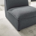 Comprise Armless Chair - Charcoal - MOD12714