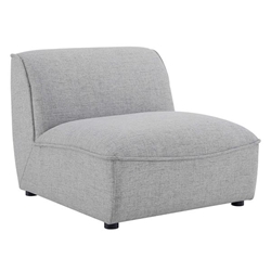 Comprise Armless Chair - Light Gray 