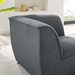 Comprise Corner Sectional Sofa Chair - Charcoal - MOD12717