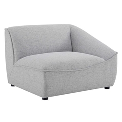 Comprise Right-Arm Sectional Sofa Chair - Light Gray 