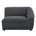 Comprise Right-Arm Sectional Sofa Chair - Charcoal - MOD12719