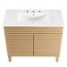Render 36" Bathroom Vanity - Oak White - MOD12733