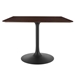 Lippa 40" Wood Dining Table - Black Cherry Walnut - MOD12843