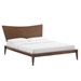 Astra Full Wood Platform Bed - Walnut - MOD12942
