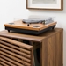 Render Vinyl Record Display Stand - Walnut - Style A - MOD12947