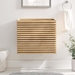 Render 24" Wall-Mount Bathroom Vanity Cabinet (Sink Basin Not Included) - Oak - MOD12975