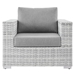 Convene Outdoor Patio Armchair - Light Gray Gray - MOD13024