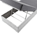 Convene Outdoor Patio Chaise - Light Gray Charcoal - MOD13029