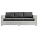 Convene Outdoor Patio Sofa - Light Gray Charcoal - MOD13036