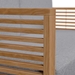 Carlsbad 3-Piece Teak Wood Outdoor Patio Set - Natural Gray - Style B - MOD13174