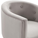 Savour Tufted Performance Velvet Accent Chair - Light Gray - MOD13181