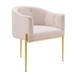 Savour Tufted Performance Velvet Accent Chair - Pink - MOD13185