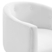 Savour Tufted Performance Velvet Accent Chair - White - MOD13186
