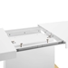 Vector Expandable Dining Table - White Gold - MOD13190