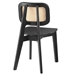 Habitat Wood Dining Side Chair - Black - MOD13228