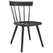 Sutter Wood Dining Side Chair - Black - MOD13246