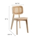 Habitat Wood Dining Side Chair - Gray - MOD13256