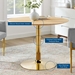 Verne 40" Dining Table - Gold Natural - MOD13309
