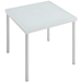 Harmony 5-Piece  Sunbrella® Basket Weave Outdoor Patio Aluminum Seating Set - Tan Gray - MOD13336