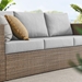 Convene Outdoor Patio Sofa - Cappuccino Gray - MOD13396