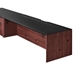 Kinetic 49" Wall-Mount Office Desk With Cabinet and Shelf - Black Cherry - MOD13407
