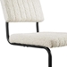 Parity Boucle Dining Side Chairs - Set of 2 - Black Ivory - MOD13434