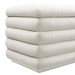 Mezzo Boucle Upholstered Storage Bench - Cloud - MOD9206