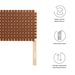 Sparta Weave Twin Vegan Leather Headboard - Natural Brown - MOD9215