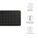 Sparta Weave Full Vegan Leather Headboard - Walnut Black - Style A - MOD9221