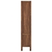 Capri 4-Shelf Wood Grain Bookcase - Walnut - MOD9291