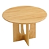 Rivian Round 48" Wood Dining Table - Oak