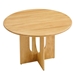 Rivian Round 48" Wood Dining Table - Oak - MOD9337