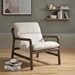 Paxton Wood Sling Chair - Dune Fabric Walnut - MOD9339