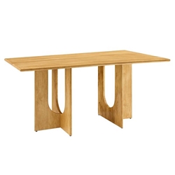Rivian Rectangular 70" Wood Dining Table - Oak 