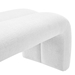 Dax 50.5" Chenille Upholstered Accent Bench - Frost - MOD9354