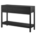 Chaucer Wood Entryway Console Table - Black - MOD9411