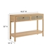 Chaucer Wood Entryway Console Table - Oak - MOD9412