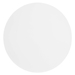 Aliza Round White Marble Side Table - White White - MOD9520